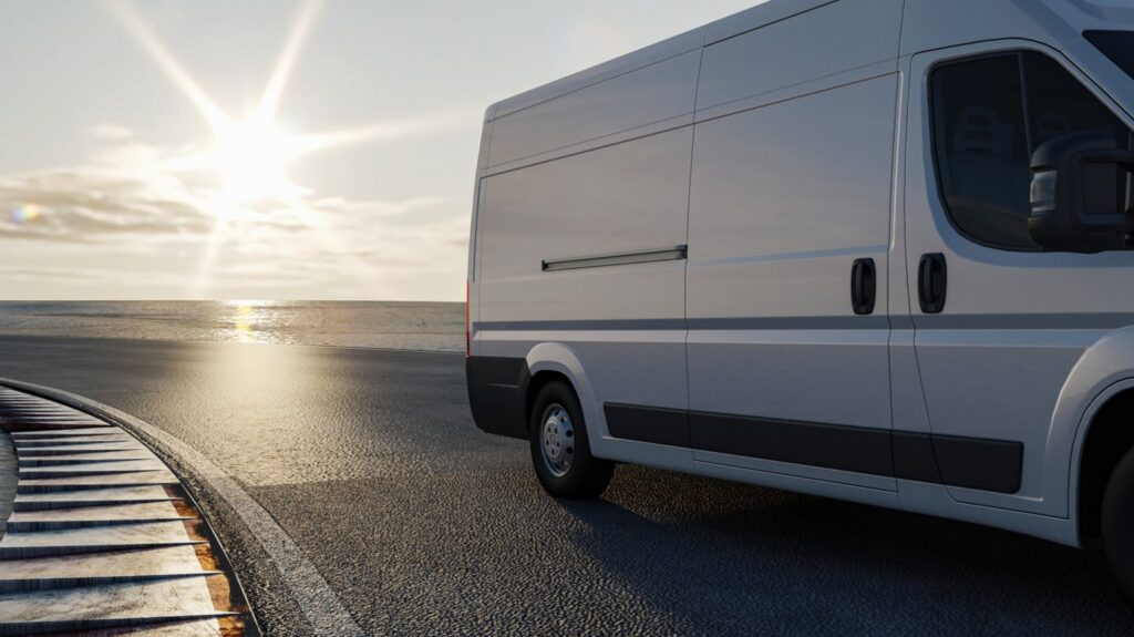 camion qui transporte des marchandises sous température dirigée